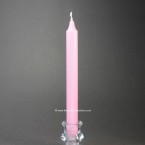 24cm Rose Pink Stearin Classic Dinner Candles